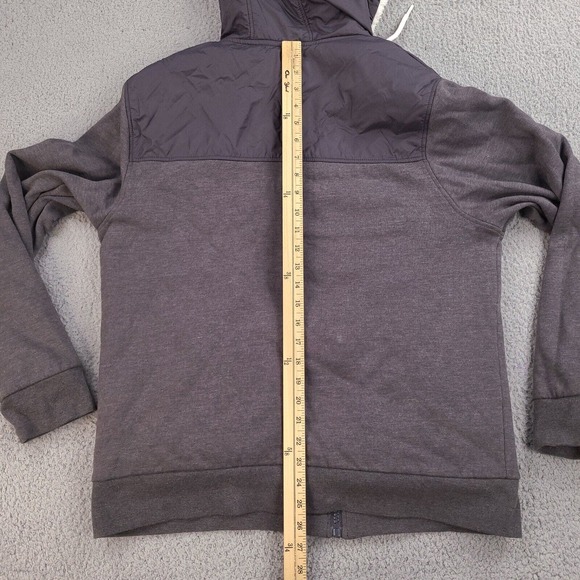 Buffalo David Bitton Hoodie Mens Medium Gray Jacket Full Zip Sherpa‎ Lining - Picture 15 of 16